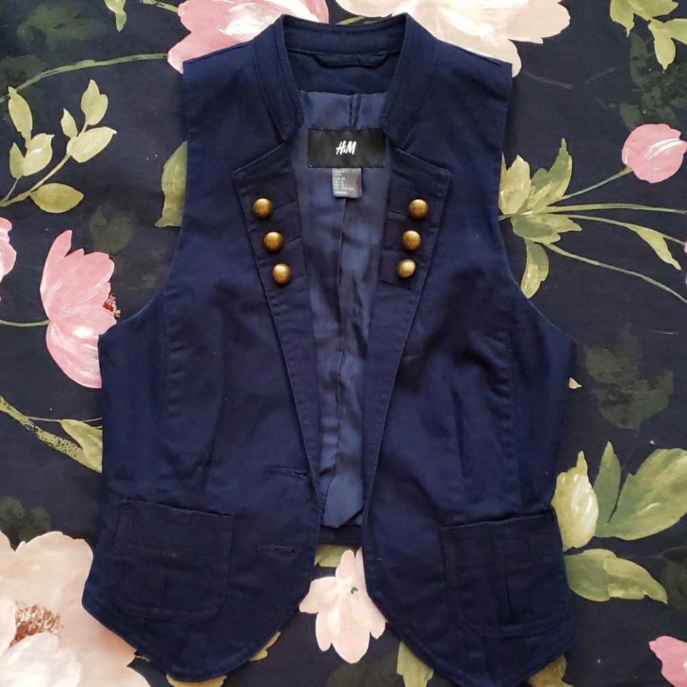 Beautiful Navy Vest